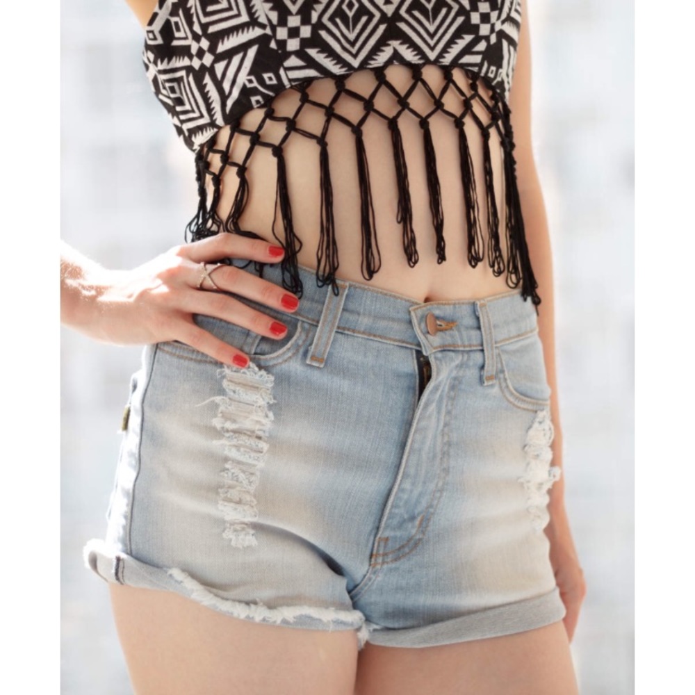 American Eagle High Waisted Cutoff Shorts